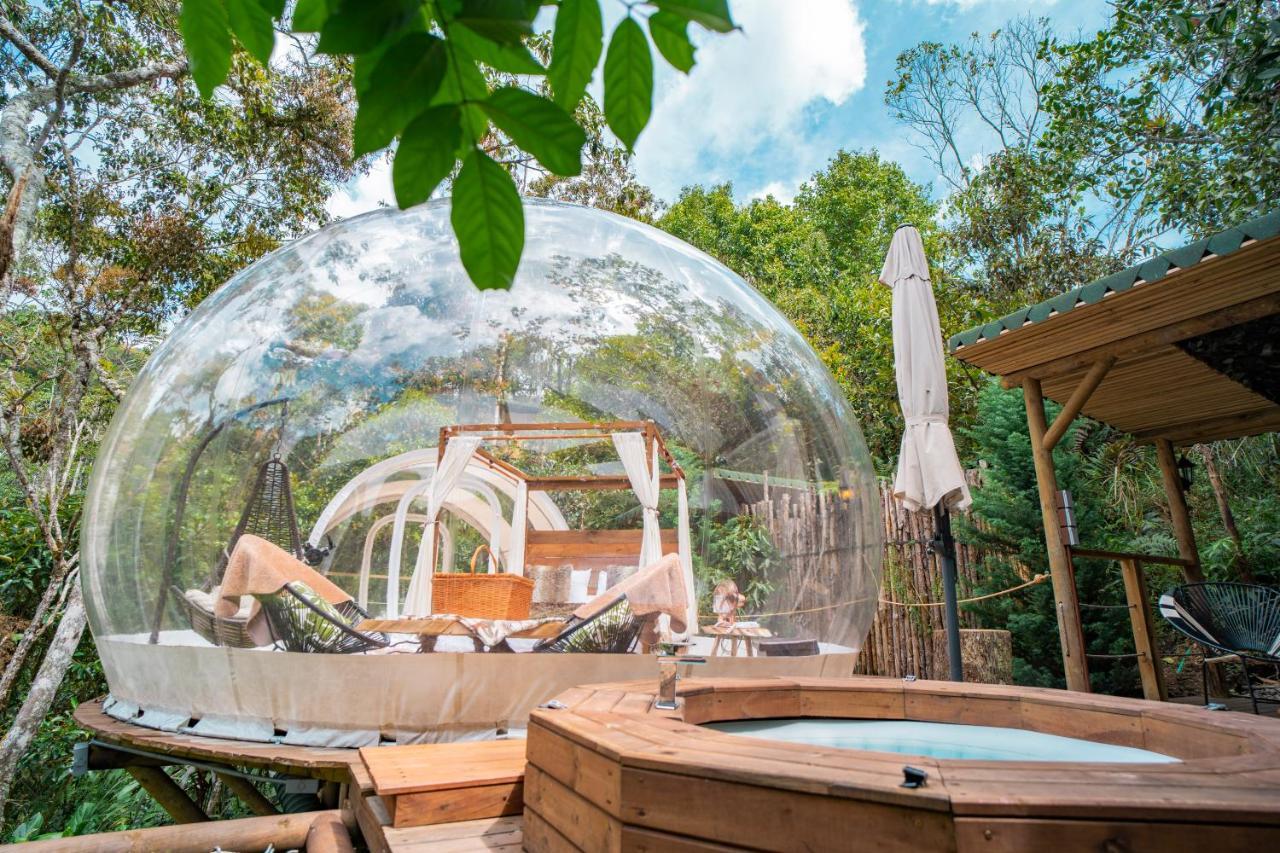 Bubblesky Glamping Guatape酒店 外观 照片